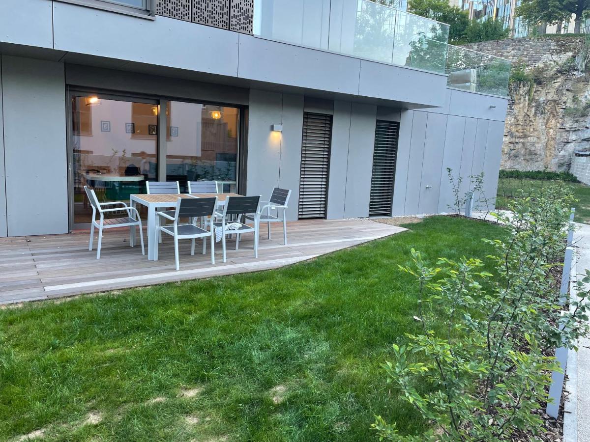 Brand New Luxury 3 Bedrooms, Terrace And Free Parking - Noah Luxembourg By Eksteriør billede